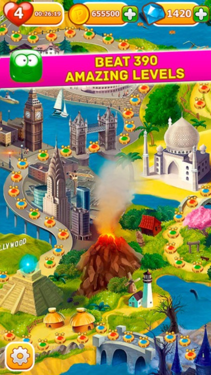 Cubes Bubble Crush - adventure switch pet rescue screenshot-3