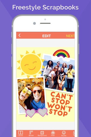 Pixbrite: Automatic Photo Collage Maker & Editor screenshot 4