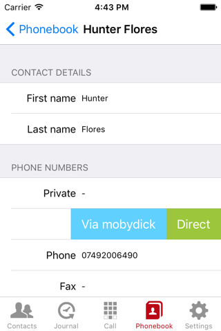 MobyDick Mobility Client screenshot 2