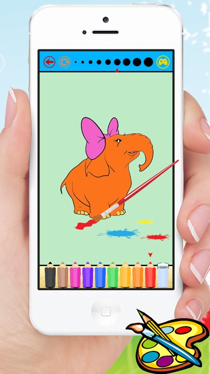 Animal Coloring Book for Kids and Preschool Toddler who Love Cute Pet Games for Free screenshot-3