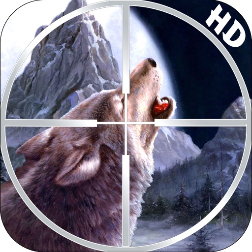 Mountain Wolf Hunting Icon