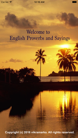English Proverbs and Sayings