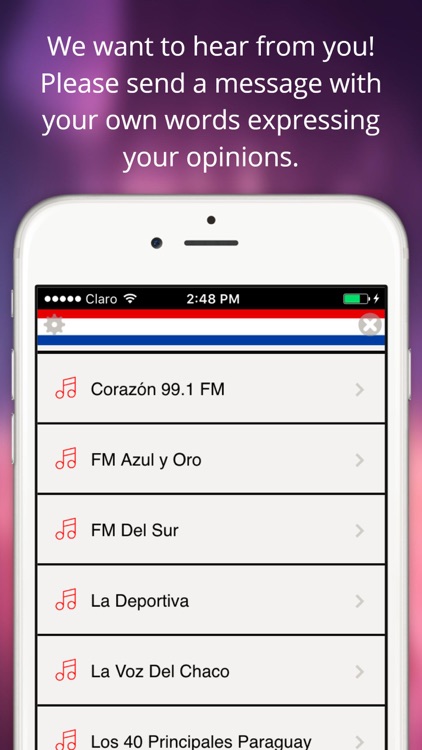 A+ Paraguay Radios: Live Stations with Sports, News and Music