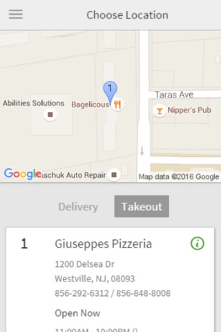 Giuseppe's Pizzeria screenshot 2