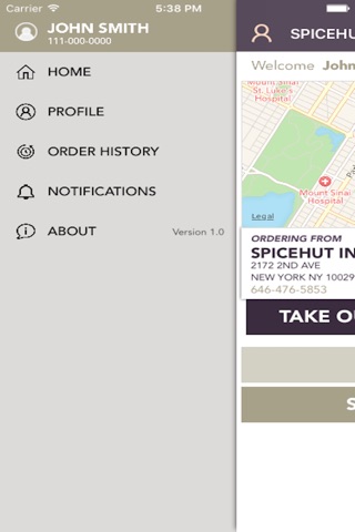 Spicehut App screenshot 2