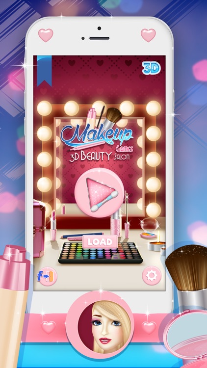 Fashion Makeup Salon Games 3D: Celebrity Makeover and Beauty Studio Game by  Mirjana Petkovic