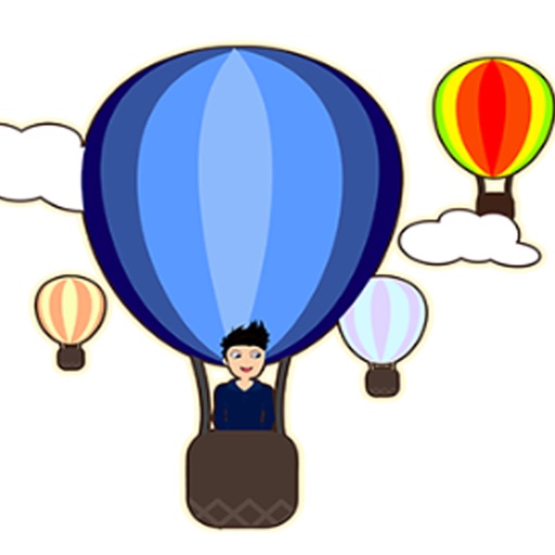 Hot Air Balloons Coloring Book for Kids iOS App