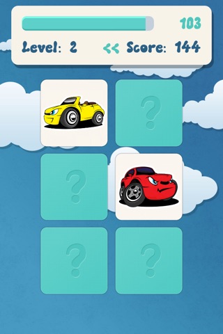 Matching family game: Cars screenshot 3