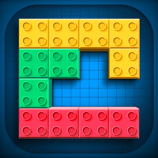 Cool Block Puzzle Game – Move Colorful Blocks To Fit & Fill The Grid Box icon