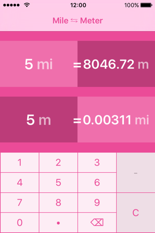 Miles to Meters | Mile to Meter | mi to m screenshot 2