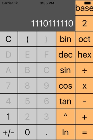 Base Converter and Calculator screenshot 3