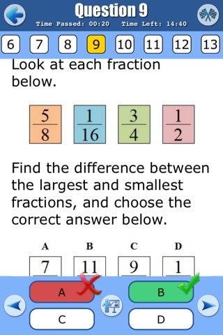 Selective School Tests - Math screenshot 2