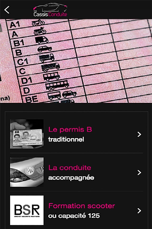 Auto École Cassis Conduite screenshot 2