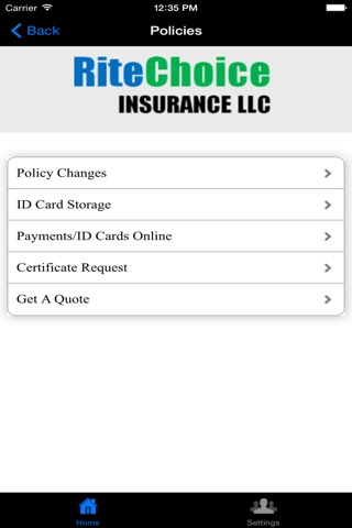 Townsend's Rite Choice Insurance screenshot 4