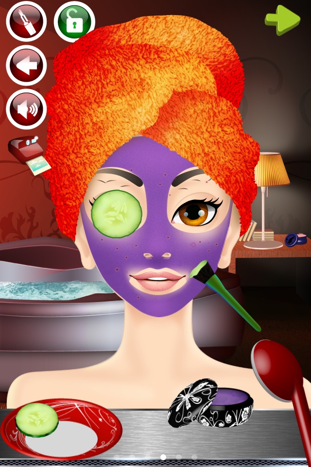 Spooky Makeover - Halloween Makeup & Kids Games screenshot 3