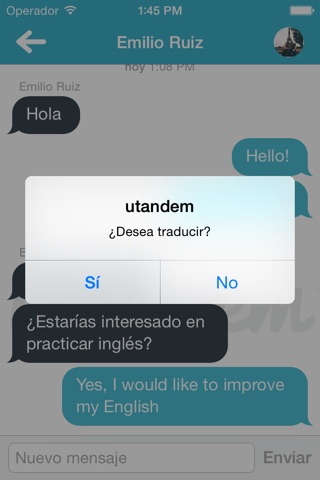 Hi uTandem - Social Language Exchange screenshot 4