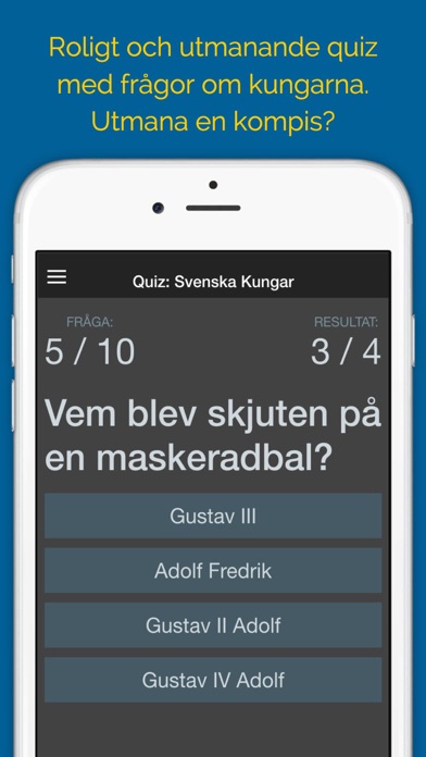 How to cancel & delete Svenska Kungar from iphone & ipad 3