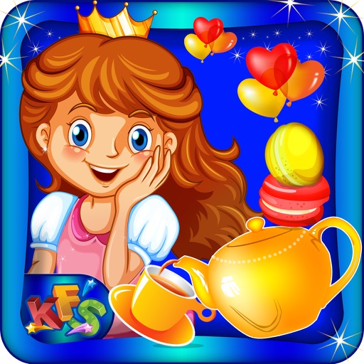 Princess Tea Party – Make desserts & cookies for royal guests in this cooking chef game icon