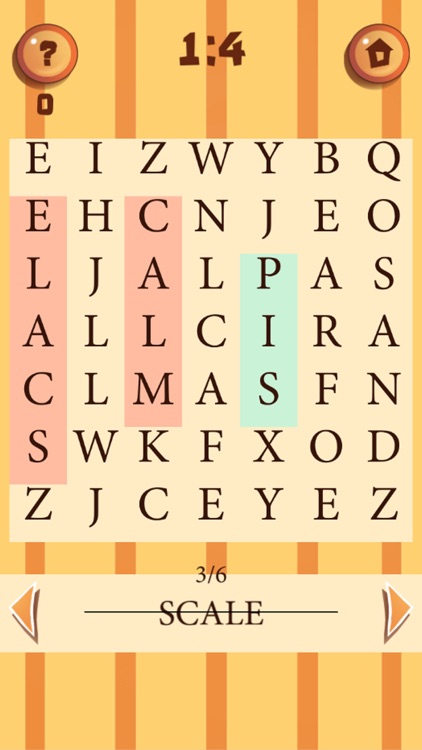 Word search: feelwords