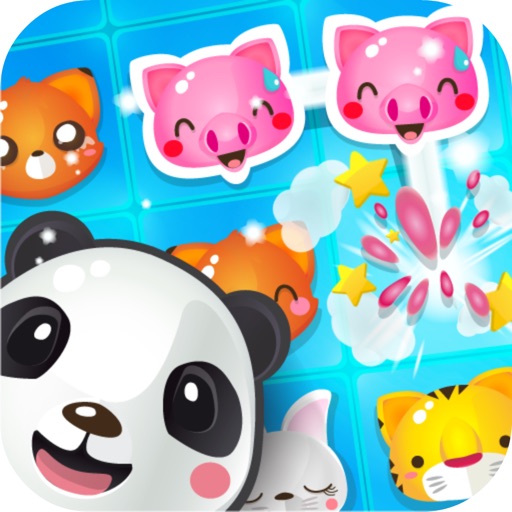 Puzzle Pop Link Animals iOS App