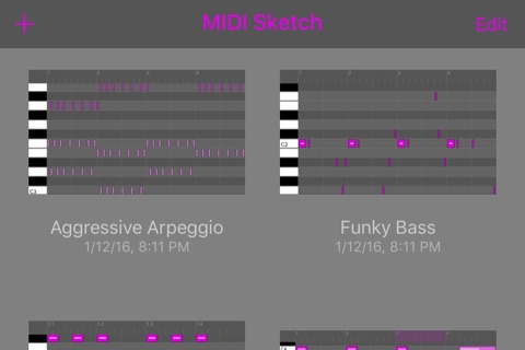 MIDI Sketch screenshot 3
