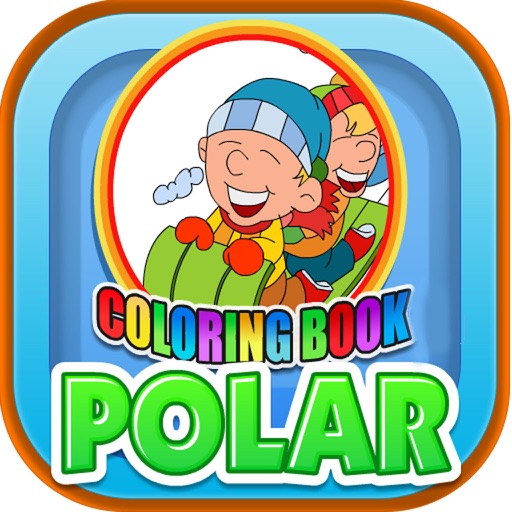 Coloring Book Polar icon