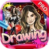Drawing Desk Supermodel : Draw and Paint Coloring Books Edition Pro