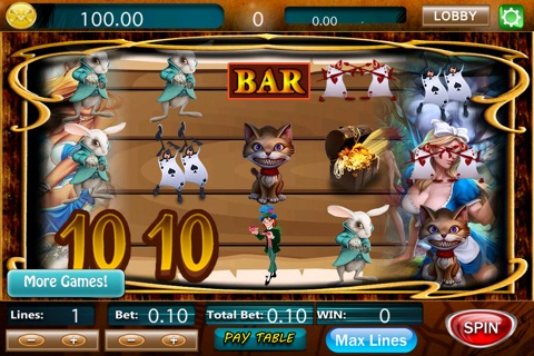 Super Wonderland Slots - FREE 777 Gold Bonanza Lucky Big Payout Bets screenshot 4