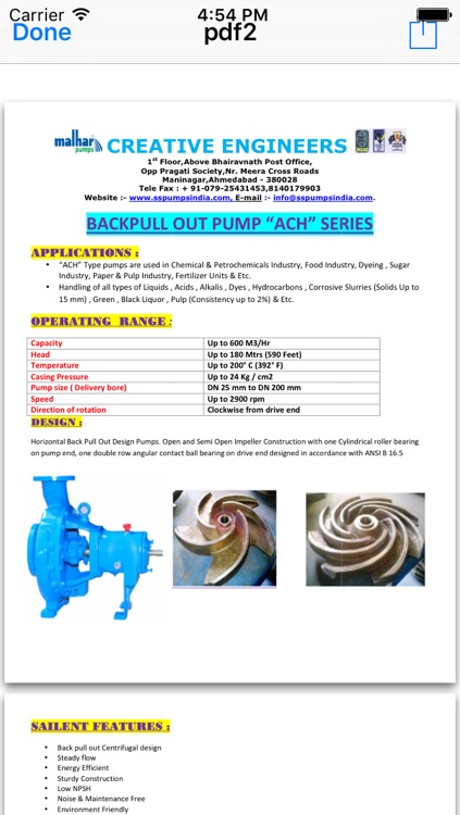 Creative Engineers - Malhar Pumps