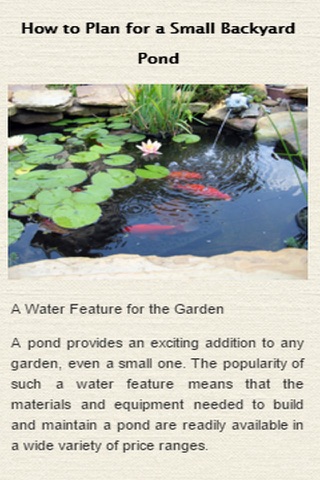 How To Build A Pond screenshot 2