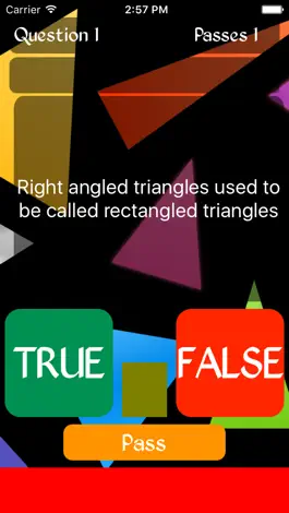 Game screenshot True or False - Triangles apk