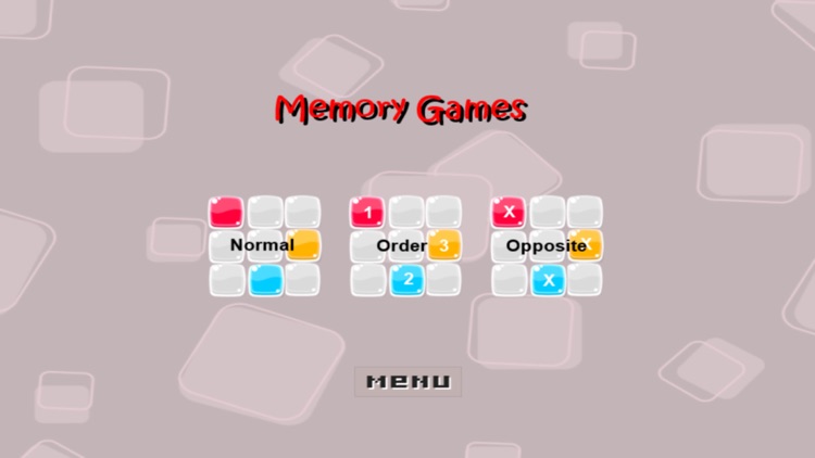 Memory Blocks Game