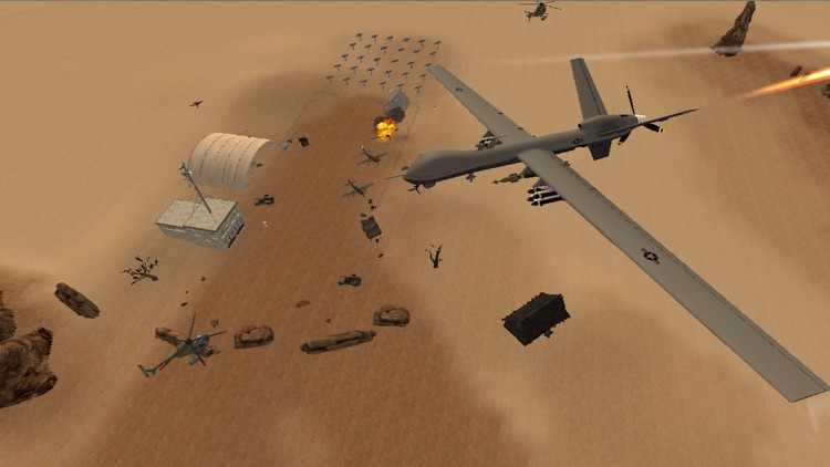 Frontline Drone Combat: Birds-Eye of Arena Supremacy. Play Modern Gunship Mission Game