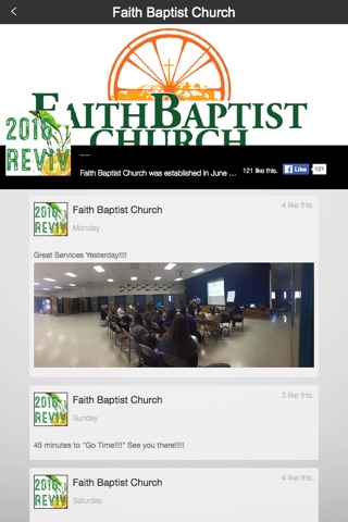 Faith Baptist Church Riverside screenshot 2