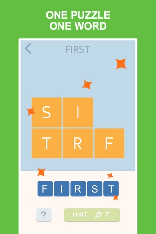 Word One - A Word Search Game for Brain Exercise screenshot 2