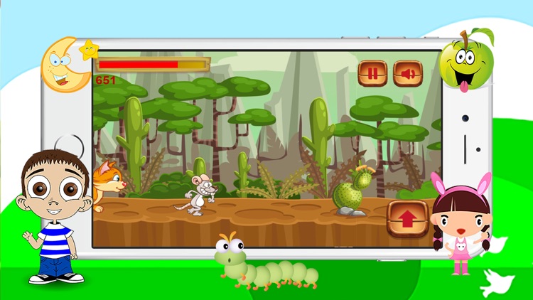 Cheesy Run - rat adventure free games for kids