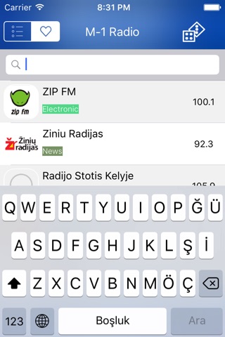 Lithuania Radio Player (Lithuanian / Lietuva / lietuvių kalba radijo) screenshot 3