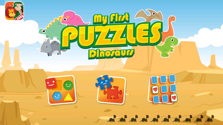 My first jigsaw Puzzles : Prehistoric animals & dinosaurs [Free] screenshot-4