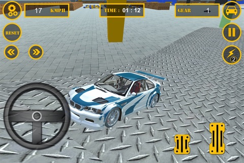 Grand Car Sky Auto Stunt  Theft 3d Simulator screenshot 2