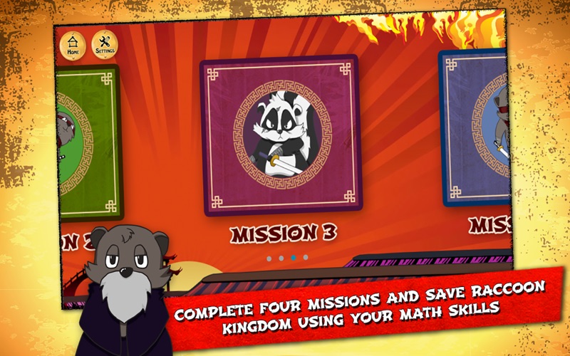 Raccoon Ninja: Basic Addition and Subtraction Games for Kids thumbnail 2