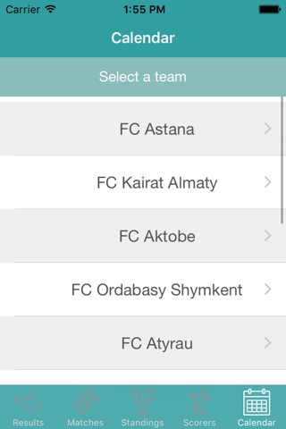 InfoLeague - Information for Kazakh Premier League - Matches, Results, Standings and more screenshot 3