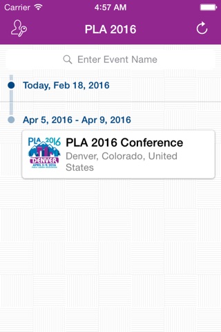 PLA 2016 Conference screenshot 2