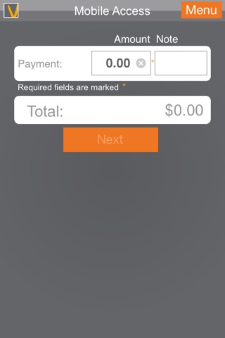 Vanco Payments Mobile Access screenshot 2