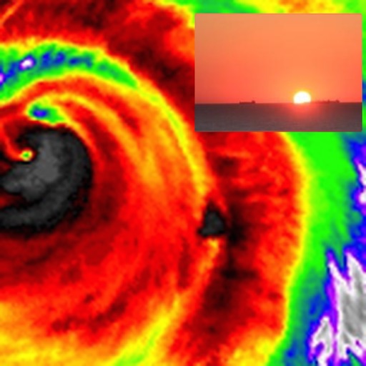 Sunset and Sunrise with NOAA Radar 3D Free Icon