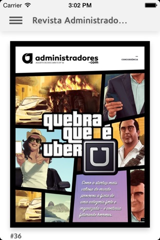 Revista Administradores screenshot 2