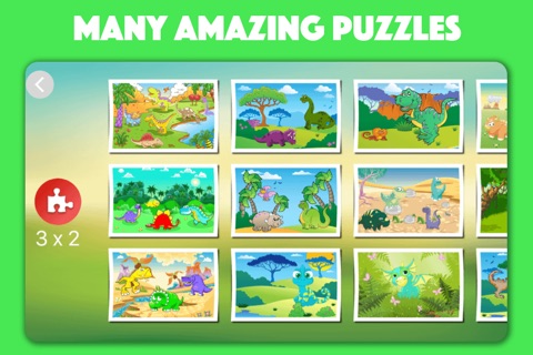 Dinosaur jigsaw puzzle for kids & toddlers screenshot 2