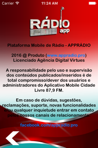 Rádio Cidade Livre 87,9 FM screenshot 2
