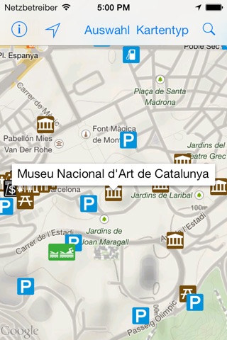 Leisuremap Spain, Camping, Golf, Swimming, Car parks, and more screenshot 2