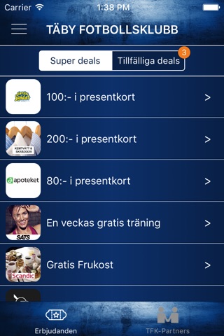 Täby FK screenshot 3