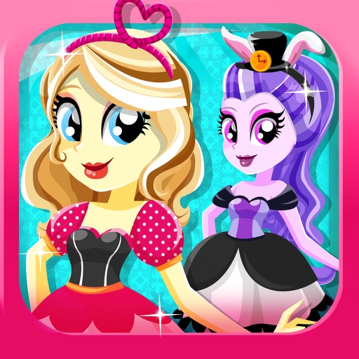 Pony High Friendship Salon – Tea Party Dress Up Games for Girls Free icon